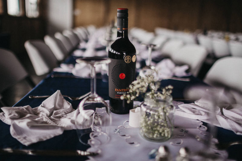 Coastal Wedding Setup in Newfoundland